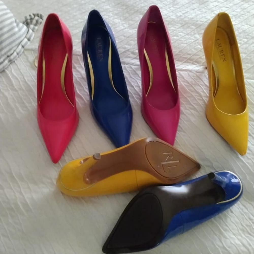 Ralph Lauren parent heels